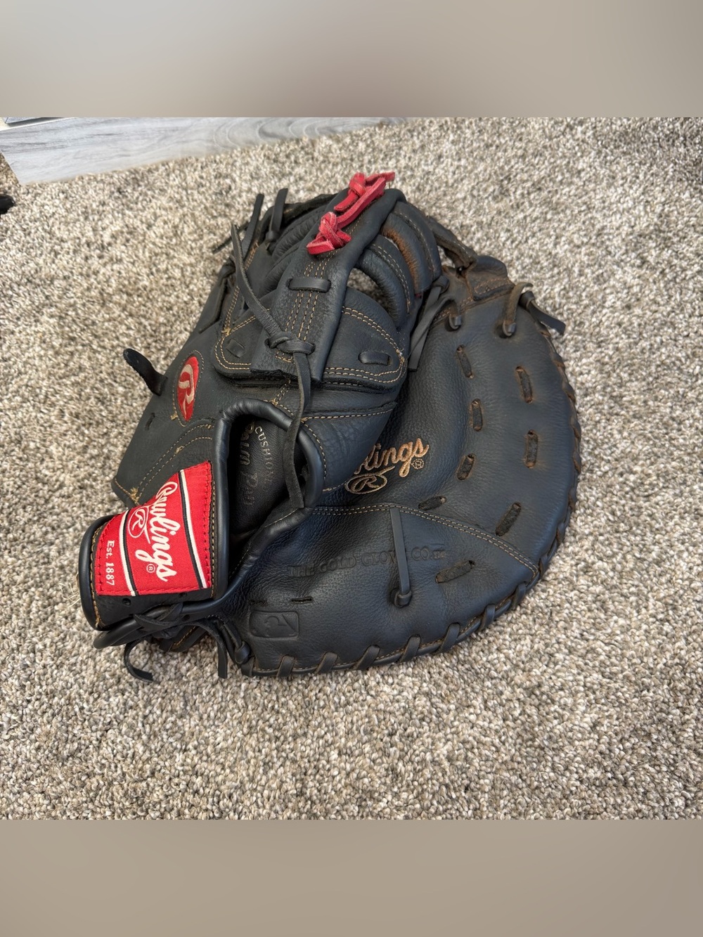 Rawlings Renegade 12.5" Baseball First Base Mitt: RFBMB - Picture 4 of 14